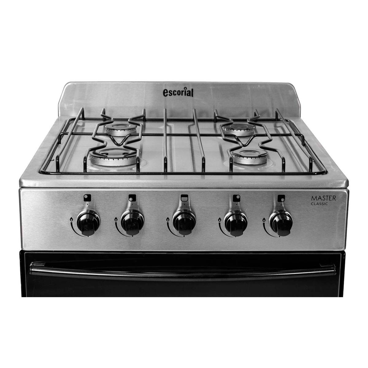 Cocina A Multigas 56Cm Escorial Master Classic  Acero Inoxidable